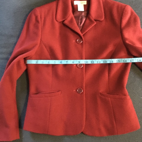 Ann Taylor wool blazer, a staple winter officewear - Picture 6 of 8